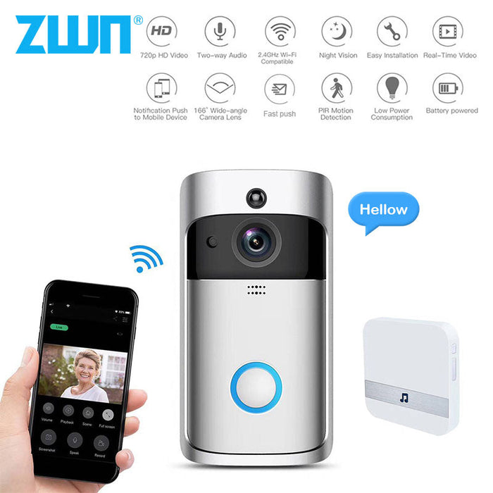 Smart Video Doorbell Camera-TopOnlineBargains.Com