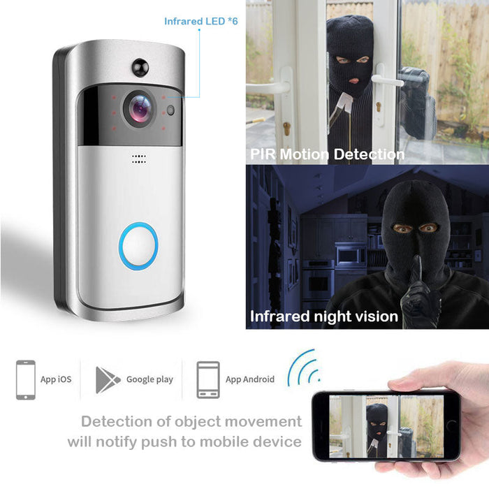 Smart Video Doorbell Camera-TopOnlineBargains.Com