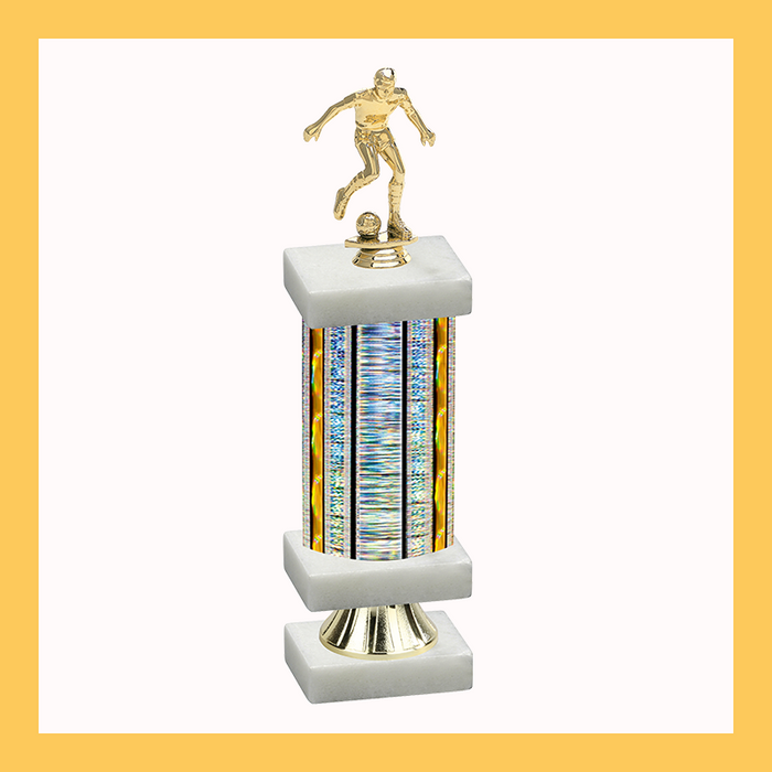 Soccer Column Riser Trophy