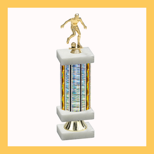 Soccer Column Riser Trophy
