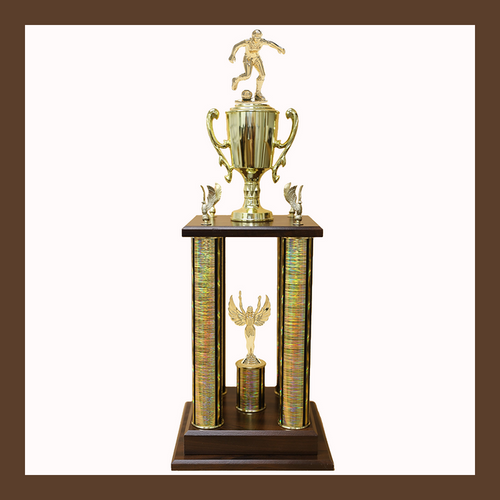 Soccer Four Poster Trophy