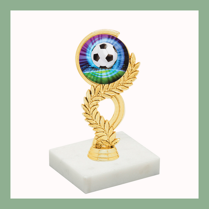 Soccer Mylar Figurine Trophy