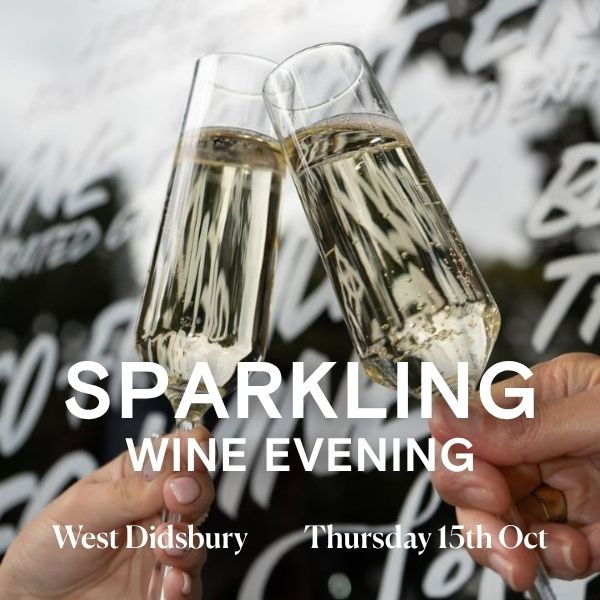 Sparkling Wine Tasting at Didsbury, 15th October.
