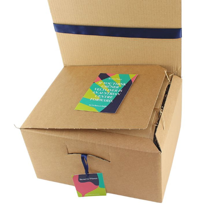 Stacked 6 bottle gift hamper box (Empty)