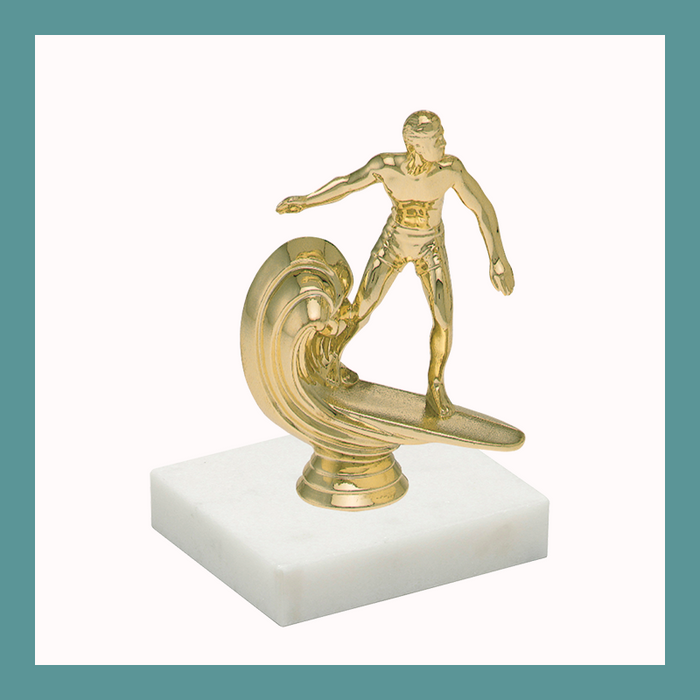 Surfing Figurine Trophy