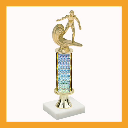 Surfing Pedestal Trophy