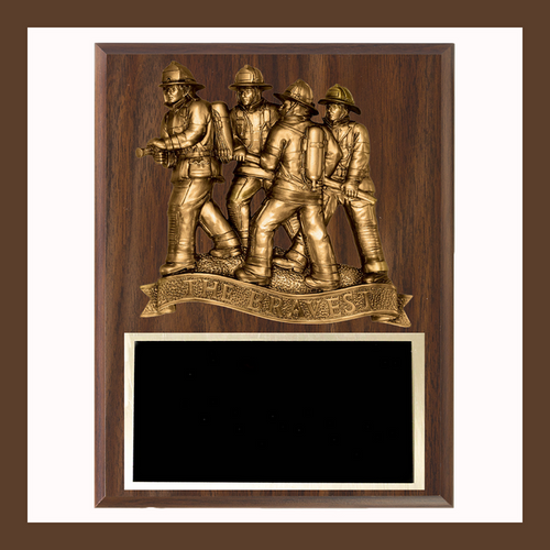 The Bravest Firefighter Plaque