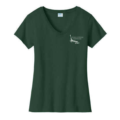 The Raptor Center Staff / Vol Women's V-Neck T-Shirt - ships directly from maker