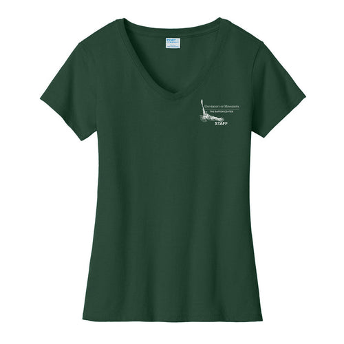 The Raptor Center Staff / Vol Women's V-Neck T-Shirt - ships directly from maker