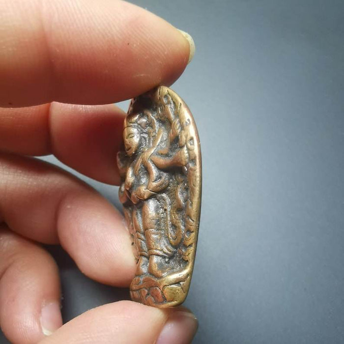 Thokcha Pendant,Six-armed Manjusri,Wisdom Buddha - Buddha statue, view 4
