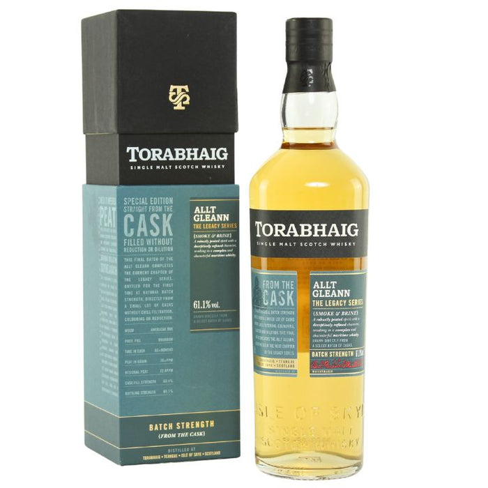 Torabhaig Allt Gleann Batch Strength Single Malt Limited Edition (70cl, 61.1%)