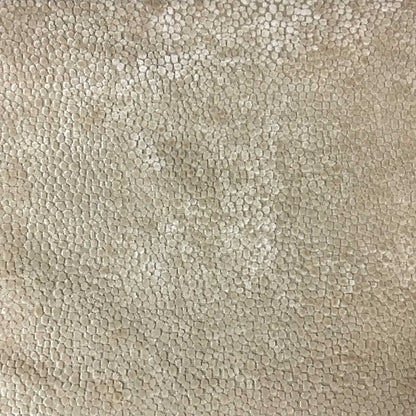 Florence Dots - Burnout Velvet Upholstery Fabric by the Yard - Available in 18 Colors - Oyster - Top Fabric - 8