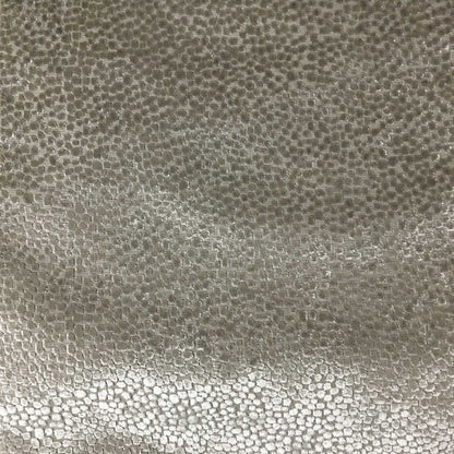 Florence Dots - Burnout Velvet Upholstery Fabric by the Yard - Available in 18 Colors - Plaza Taupe - Top Fabric - 10
