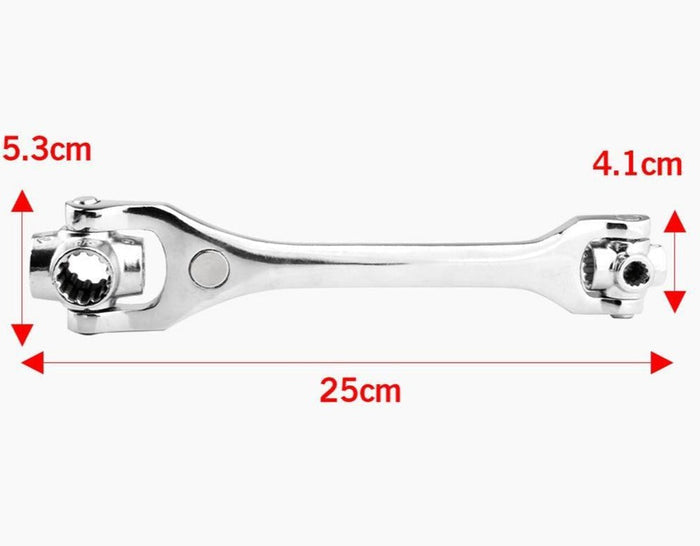 Universal Socket Tiger Wrench 8-19mm (5/16 - 3/4 SAE)-TopOnlineBargains.Com