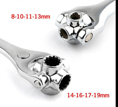 Universal Socket Tiger Wrench 8-19mm (5/16 - 3/4 SAE)-TopOnlineBargains.Com