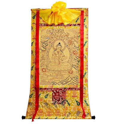 Vajrasatva Image - Tibetan thangka painting, view 8