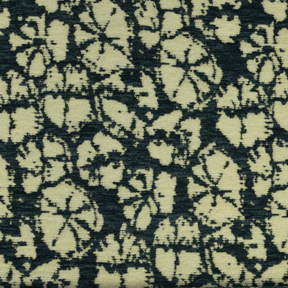 Vivian - Amy, Flower Theme Chenille Jacquard Upholstery Fabric by the Yard