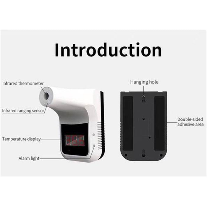 Wall Mounted Touchless Forehead Thermometer-TopOnlineBargains.Com