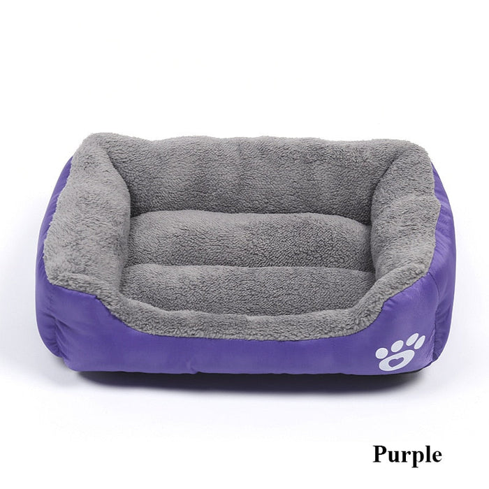 Warm Fleece Padded Dog Bed-TopOnlineBargains.Com