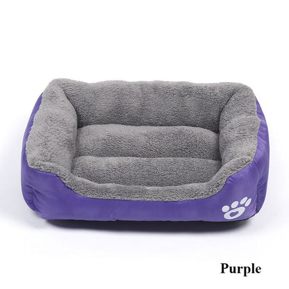 Warm Fleece Padded Dog Bed-TopOnlineBargains.Com