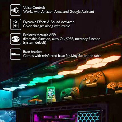 WiFi Smart LED Light Kit with 16 Million Color & Compatible with Alexa & Google Home-TopOnlineBargains.Com