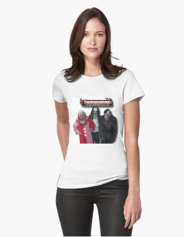 Women's HorrorDome Monster Fitted T-Shirt