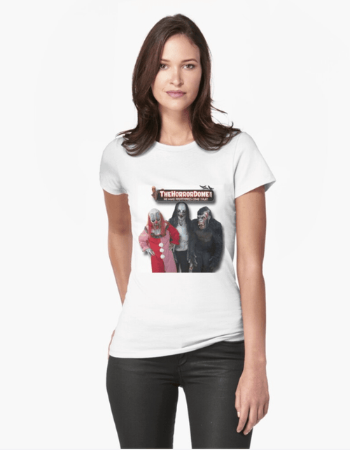 Women's HorrorDome Monster Fitted T-Shirt